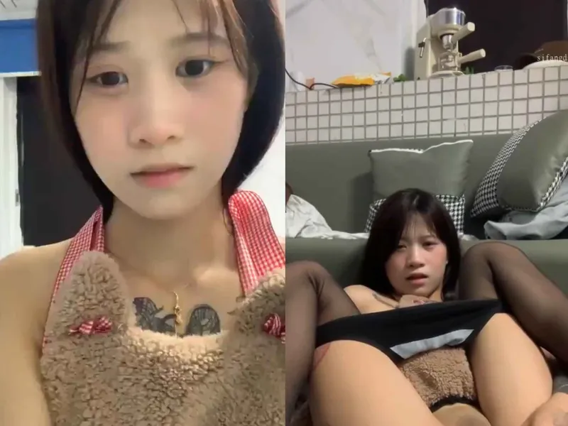 Gái xinh khoe thân vừa nhảy tiktok vừa móc lồn p6